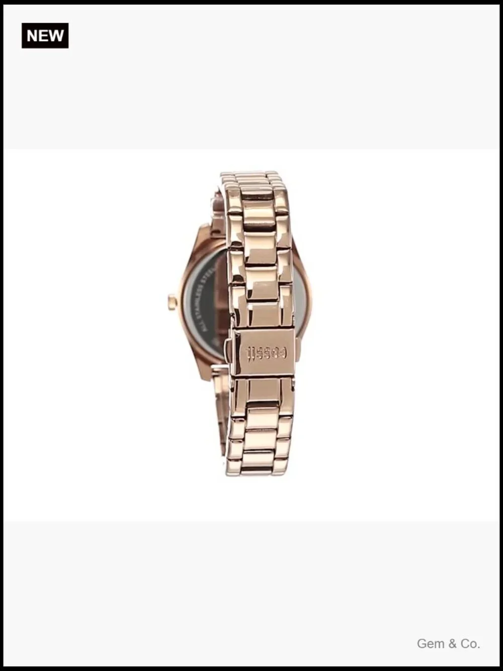 Women's Quartz Stainless Steel Watch Three-Hand Date